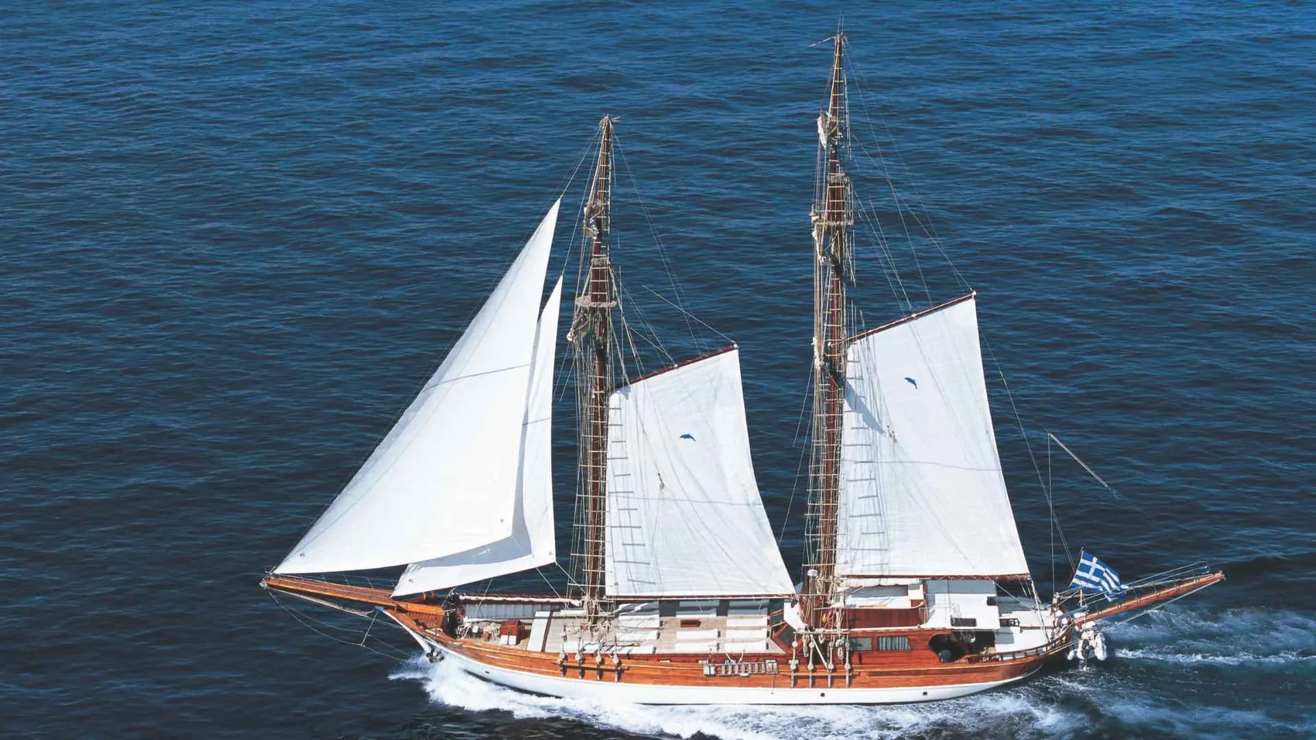 Wooden Motor Sailer 38 Meters